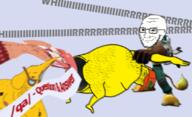 4chan anal_vore animal anime anus bat big_grin cat closed_mouth clothes distorted dog ear fat female full_body gabriel_dropout glasses hair holding_object janny no_help_me ornament qa_(4chan) rachet_and_clank ratchet_and_clank red_hair satania smile smug sneed soyjak stubble tail text vacuum variant:soyak yellow_skin // 1078x658 // 410.8KB