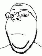 animated baby babyjak ext=gif glasses meta:tagme pacifier paint paint_roller soyjak stubble variant:gapejak // 373x498 // 913.1KB
