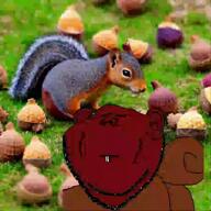 acorn animal buck_teeth ear meta:ai_generated music singing soyjak stubble subvariant:impish_squirrel trend:squirreljakking variant:impish_soyak_ears video viva_la_vida // 1000x1000, 58.2s // 6.0MB