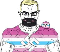 aryan countryball femboy muscles subvariant:muscular_chud swastika variant:chudjak // 1059x929 // 131.5KB