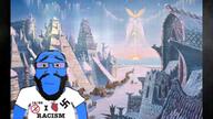 1488 animated balding beard blue_skin calm clothes glasses hair happy_merchant heart how_can_i_keep_from_singing hyperborea i_love judaism large_nose music nas:happy_jewish nas:merchant nazism racism snow sound soyjak subvariant:science_lover swastika text tshirt variant:markiplier_soyjak video // 960x540, 265s // 24.3MB