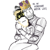 armor art aryan blond bow buff burger_king circus_2_(namefag) closed_mouth crown cute cyn ear female glasses hair jax_(the_amazing_digital_circus) jax_pedo king king_of_qa knight liam meta:namefags murder_drones neutral oh_my_god_she_is_so_attractive opposite patientzero_(user) rhubarb_15 robot series:aryan_soyjaks smile soyjak subvariant:aryaneutralplier subvariant:aryanplier subvariant:neutralplier trend:aryan variant:markiplier_soyjak white_skin wife // 915x915 // 655.9KB