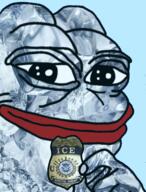 amphibian frog ice nas:pepe pepe pepe_the_frog smile smug united_states // 1040x1369 // 1.7MB