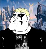 a10 aryan black_metal bm buff corpse_paint goatmoon hyperborea meximutt national_socialism_black_metal nsbm o_algo yellow_hair // 1109x1177 // 1.5MB