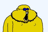 bald blue_glasses janny open_mouth stubble variant:hamjak // 3750x2500 // 56.7KB