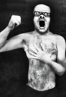 hand hand_on_chest hands_up meta:ai_generated monochrome variant:a24_slowburn_soyjak // 949x1389 // 1.5MB