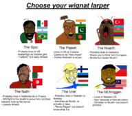 algeria argentina armenia asian azerbaijan bangladesh brazil brown_skin closed_mouth estonia finland glasses hungary india indonesia malaysia mexico morocco multiple_soyjaks nafri open_mouth pajeet pakistan phillipines races roach sea_nigger seanigger shitskin soyjak spics stubble subvariant:soykio_front text tunisia turkiye turkroach ural variant:el_perro_rabioso variant:feraljak variant:gapejak variant:phillip variant:soykio_kid wordswordswords // 1285x1133 // 421.8KB