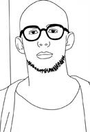 glasses soy soybooru soyboy soyjak soylent variant:mogjak // 698x1024 // 52.5KB