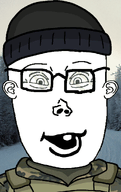 beanie glasses meta:namefags meta:self_insert military_uniform north_(user) northern snow variant:vlodson vlodson_will_always_be_a_gem winter // 640x1012 // 83.8KB