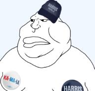 angry fat harris kamala_harris lips man_boobs mexico pins variant:meximutt walz // 888x849 // 148.2KB