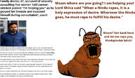 2019 Hampshire aroline_rodrigues bug glasses havant_hampshire hindu india indian mohan_babu mustache open_mouth pajeet poojeet rape rapejeet shiva slug soyjak stubble united_states // 1127x654 // 173.1KB