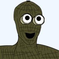 goggles nine_(movie) open_mouth soyjak variant:turtlejak // 2048x2048 // 343.2KB