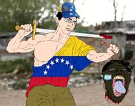 chud decapitation flag:venezuela gore variant:chudjak venezuela // 1375x1080 // 618.2KB