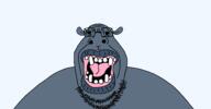 angry beard big_lips ear glasses hippopotamus series:animaljaks soyjak variant:hippojak // 2326x1211 // 60.8KB