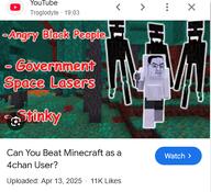 4chan 4cucker enderman fat gun mcyt minecraft minecraft_youtube nigger variant:chudjak youtube youtube_thumbnail // 414x377 // 282.2KB