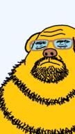 bald closed_eyes closed_mouth doh fat glasses janny neckbeard sleeping transparent_background variant:neckbeardjak yellow_skin // 324x576 // 15.5KB