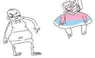 ack balding blood bloodshot_eyes glasses hanging oekaki purple_hair redraw smile smug suicide tranny variant:bernd variant:chudjak // 1242x758 // 61.6KB