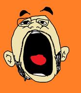 glasses open_mouth soyjak stubble variant:unknown white_skin // 540x620 // 20.3KB