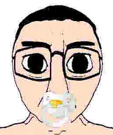 babyjak big_eyes binky front_facing hair pacifier subvariant:chudjak_front2 thick_eyebrows variant:chudjak white_skin // 258x308 // 5.3KB