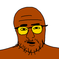 eyebrows glasses michael_nacke open_mouth soyboy stubble variant:nackejak wrinkled // 541x545 // 4.9KB