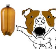 animal arm beagle dog hand open_mouth pointing soyjak variant:two_pointing_soyjaks // 1047x914 // 554.1KB