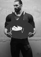 fundamental_paper_education holding_object loaf looking_to_the_right meta:not_oc miss_circle nas:gigachad