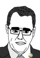 chud clothes glasses jared_fogle map map_(pedophile) pedophile pride_flag receding_hairline suit variant:unknown // 292x423 // 12.3KB