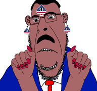 bowtie brown_skin ear flag:united_states glasses hair hand hands_up moustache nicol&aacute;s_maduro slut slut_for_bac spade stubble subvariant:hornyson subvariant:spadeso usa_flag variant:cobson venezuela // 824x772 // 182.1KB