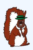 clothes hanna_barbera hat meta:tagme necktie red_squirrel soyjak squirrel squirreljak squirrrelson variant:sidjak yogi_bear // 656x984 // 397.1KB