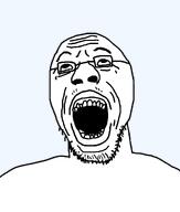 eyebrows eyes glasses lips nose open_mouth stubble teeth template transparent_background variant:dan white_skin wrinkles // 1125x1324 // 32.1KB