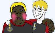 Hunky_twink_sex_machine blush blushing brown_skin clothes fat glasses hand hand_on_shoulder nate nate_higgers smug soot_colors soyjak stubble that_one_fucking_picture_of_nate_being_a_smug_little_bastard variant:alicia variant:soyak yellow_hair // 1192x720 // 258.0KB