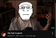 bald glasses hair looking_at_you markiplier nose stubble subvariant:neutralplier variant:markiplier_soyjak youtube youtube_thumbnail // 1320x885 // 626.7KB