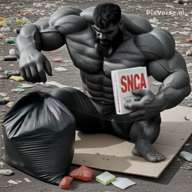 book cardboard eating eating_trash garbage meta:ai_generated nas:gigachad shit_nophono_cares_about shitnobodycaresabout sitting snca subnas:terachad trash // 640x640, 5s // 1.4MB