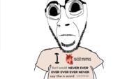 arm biting_lip clothes deformed distorted heart i_heart i_love i_would_never nigger racism stubble subvariant:hornyson t-shirt text tshirt variant:cobson white_background // 994x583 // 181.7KB