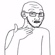 animated bald body ear ext=gif gesture hand neck scared subvariant:soyak_(concerned) variant:soyak white_background // 600x600 // 58.6KB