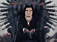 blood corpse couch gun guns john_wick keanu_reeves nas no_glasses pistol sitting subvariant:cobson_front2 throne variant:cobson // 1279x945 // 1.8MB