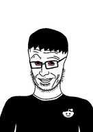 clothes evil glasses hair red_eyes reddit smug snoo variant:unijak // 1000x1414 // 31.4KB