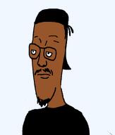 black_skin doomer durag glasses goatee headwear implied_pessimist variant:headjak // 731x860 // 10.8KB