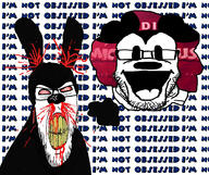 angry animal blood blood_from_ears blood_from_mouth blood_on_face blood_spray bloodshot_eyes clenched_teeth disney epic_mickey happy mickey_mouse mouse nosebleed obsessed oswald oswald_the_lucky_rabbit rabbit seething stubble subvariant:feralrage text thought_bubble variant:feraljak variant:markiplier_soyjak yellow_teeth // 1694x1419 // 1.5MB