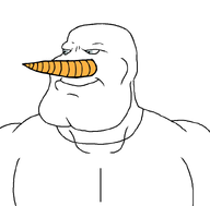 avatarfag buff carrot carrot_nose grey_eyes meta:leaky plue snowman subvariant:mexiaryan variant:meximutt white_skin // 800x787 // 104.3KB