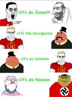 capitalism comic_sans communism glasses greentext hammer_and_sickle jews kike libleft nas:merchant political_compass porky soviet_union subvariant:branigger subvariant:chudjak_front subvariant:muscular_chud tranny transgender_flag variant:bernd variant:brandon variant:chudjak variant:meximutt // 3077x4096 // 4.8MB