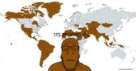 brown brown_skin closed_eyes closed_mouth glasses its_over map meta:tagme_(countries) shitskin soyjak stubble subvariant:neutralplier text variant:markiplier_soyjak world // 6460x3403 // 1.9MB
