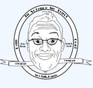 closed_mouth coal ear gem glasses hair lgbt_(4chan) logo qa_(4chan) soyjak soyjak_party text variant:unknown ywnbaw // 1531x1443 // 292.1KB