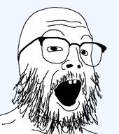 buck_teeth glasses looking_at_you open_mouth soyjak stubble template transparent_background variant:buckteeth_soyjak // 400x453 // 11.5KB