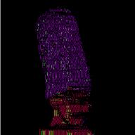 animated banana black_background concerned glasses glitch hair marge_simpson pixelated purple_bananas purple_hair red_skin soyjak stubble subvariant:soyak_(concerned) variant:soyak worried // 255x255 // 174.7KB