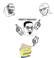 2soyjaks amphibian angry asian beard bloodshot_eyes closed_eyes concerned crying frog frown glasses hair hand happy_merchant judaism nas:happy_jewish nas:merchant nas:pepe open_mouth pepe pepe_the_frog pointing rubbing soyjak stubble variant:chudjak variant:soyak yellow_skin // 2645x2822 // 895.9KB