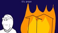 arson california closed_eyes closed_mouth fire glasses house its_over los_angeles sad stubble text united_states variant:gapejak // 1736x1000 // 220.4KB