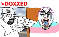 2soyjaks crying door doxxed doxxing flag:transgender_pride_flag glasses looking_at_you meta:archive_about_this_soyjak open_mouth red_eyes suicide teeth tongue tongue_out tranny variant:bernd variant:pizzajak // 800x509 // 49.4KB
