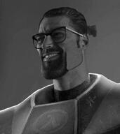 beard gigachad glasses gordon_freeman half-life hev_suit nas:gigachad // 542x609 // 173.2KB