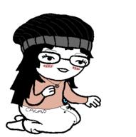 brimstone clothes full_body hair homestuck oekaki soytanoe variant:soytan // 400x403 // 7.6KB